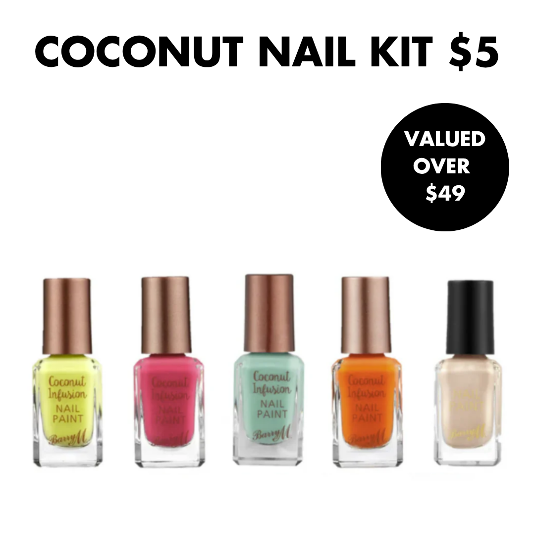 Coconut Nail Kit - bundle