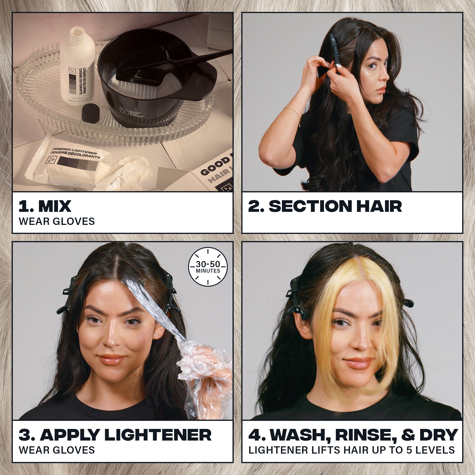 Hair Lightening Kit