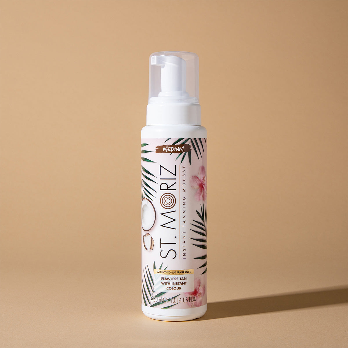 Medium Instant Tanning Mousse 300ml | Coconut Oil