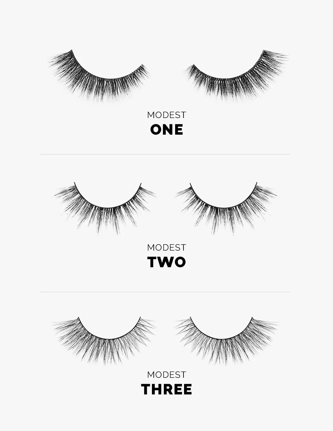 Modest False Lashes | One