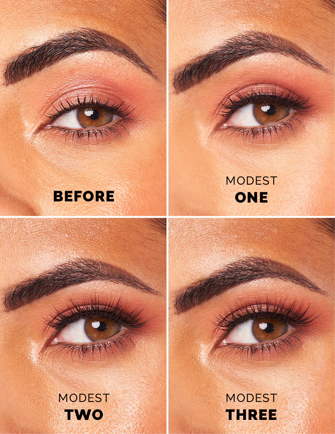 Modest False Lashes | Three