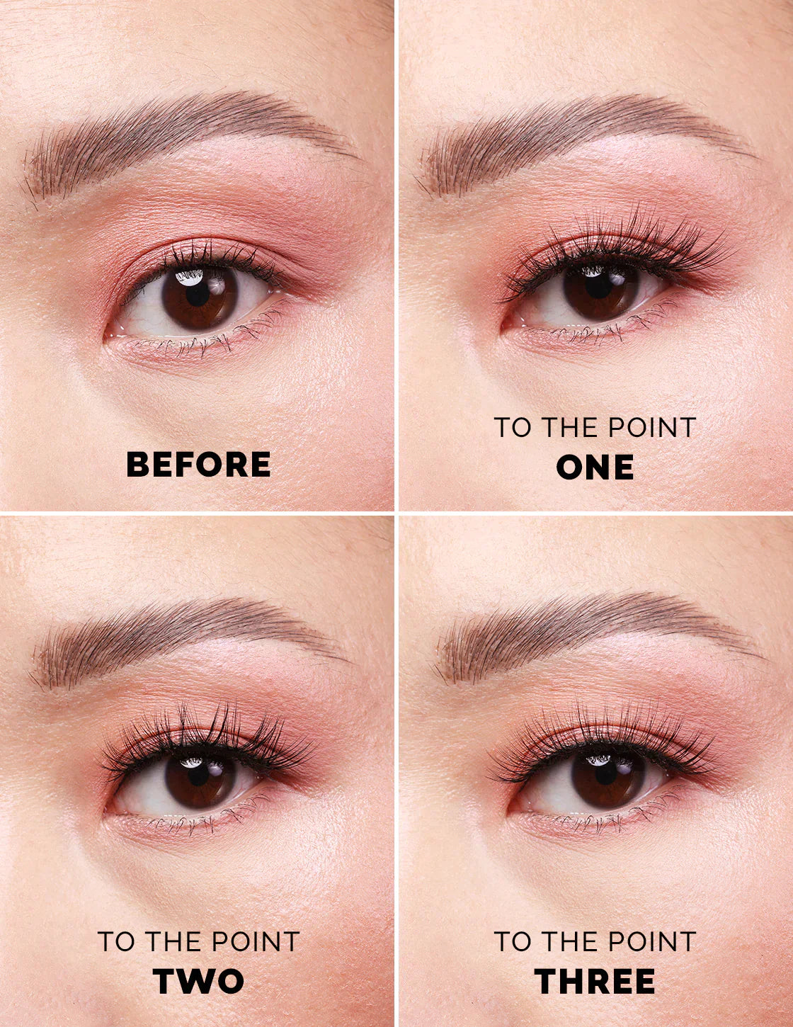 To The Point False Lashes | Three