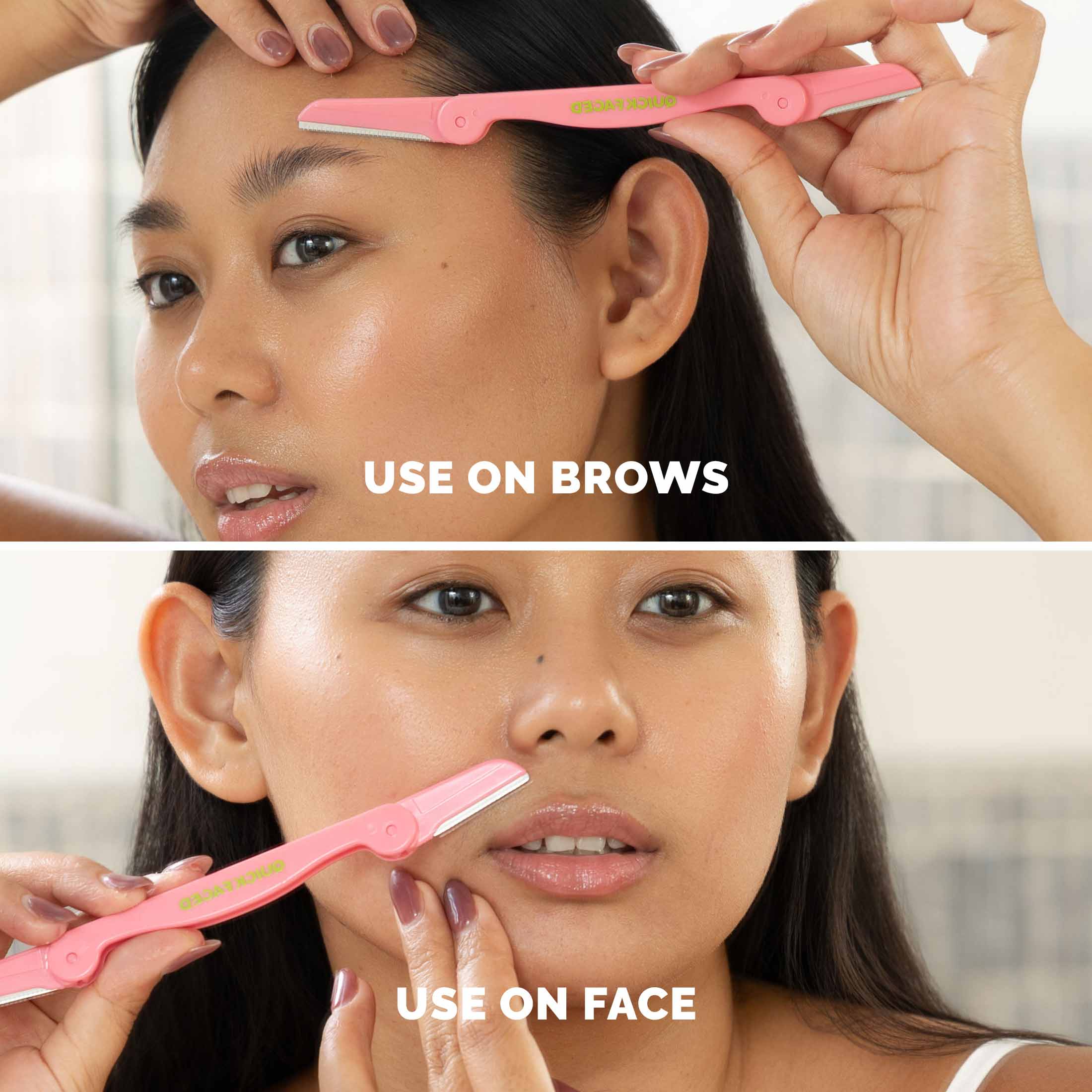2 in 1 Brow Shaper & Facial Razor Duo