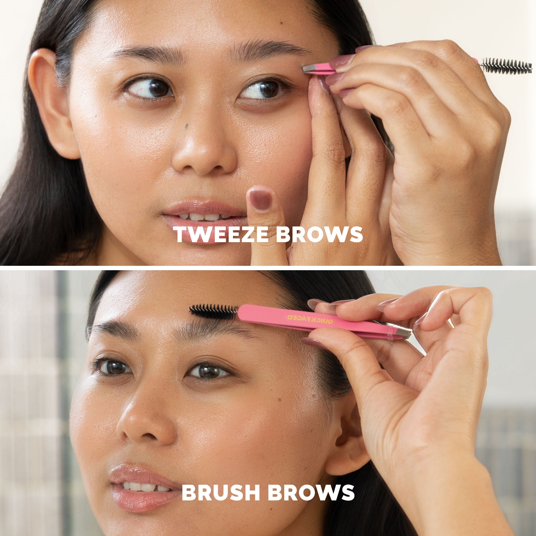 2 in 1 Precision Tweezers & Brush