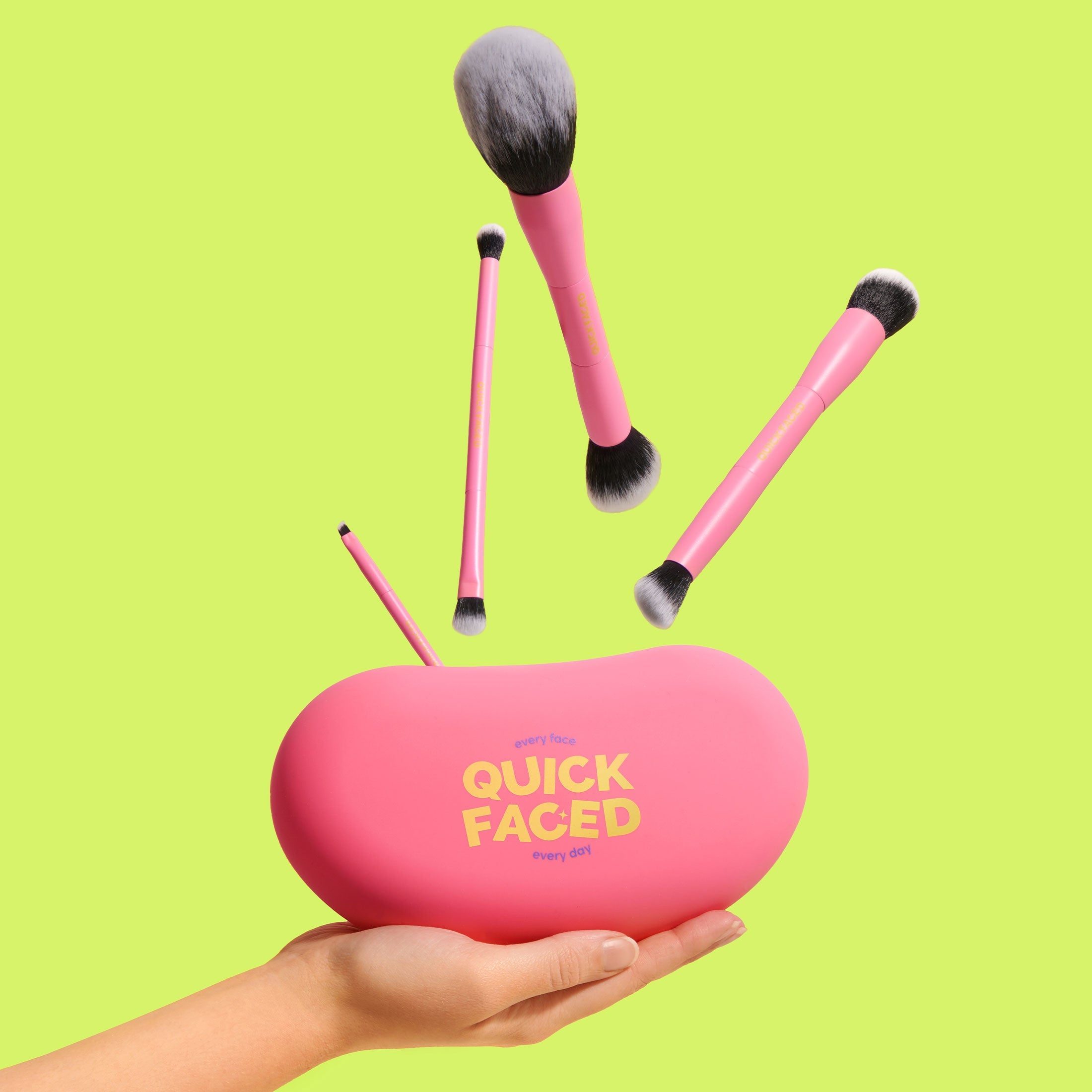 8 Essential Brush Set With Jelly Case