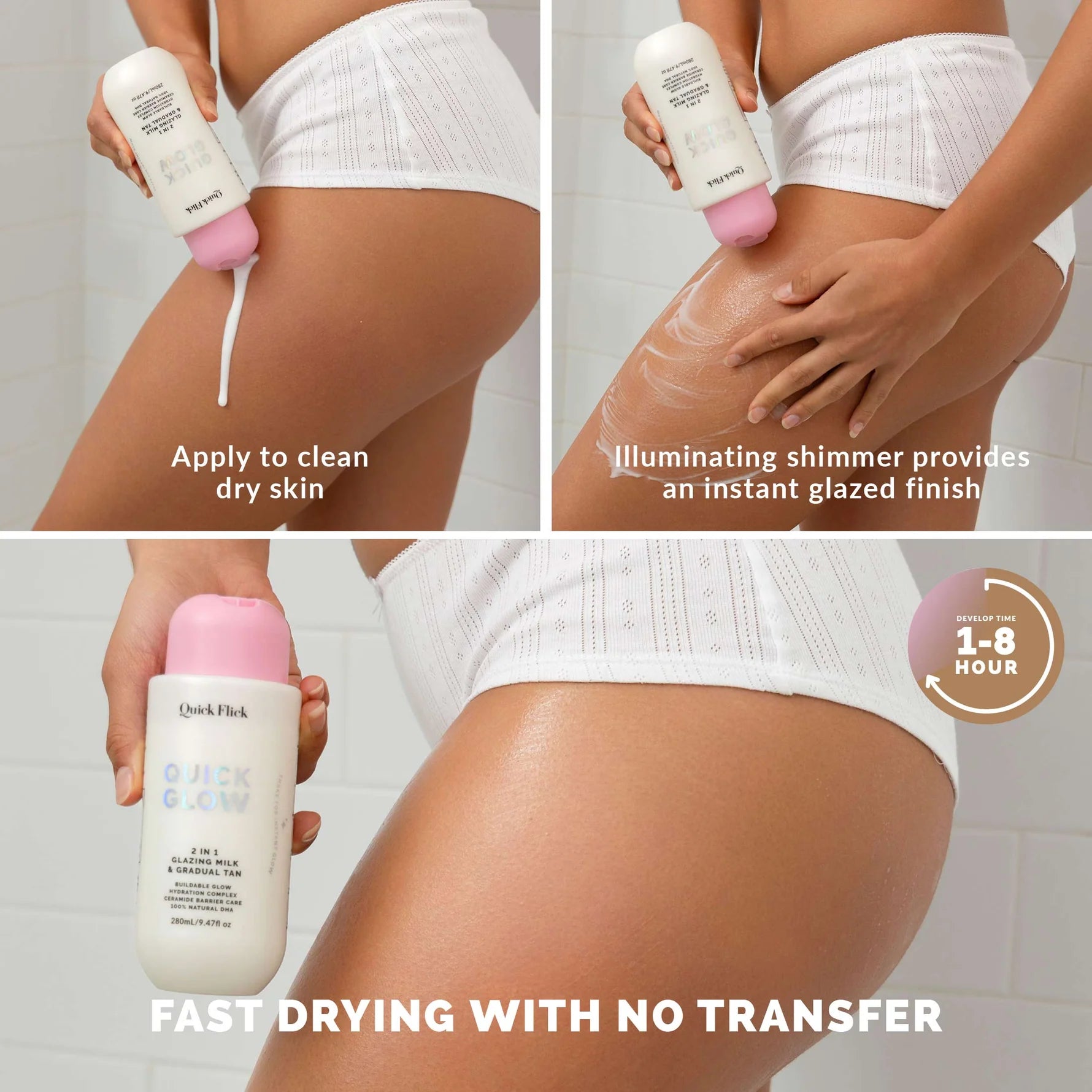 Glazing Self Tan Milk