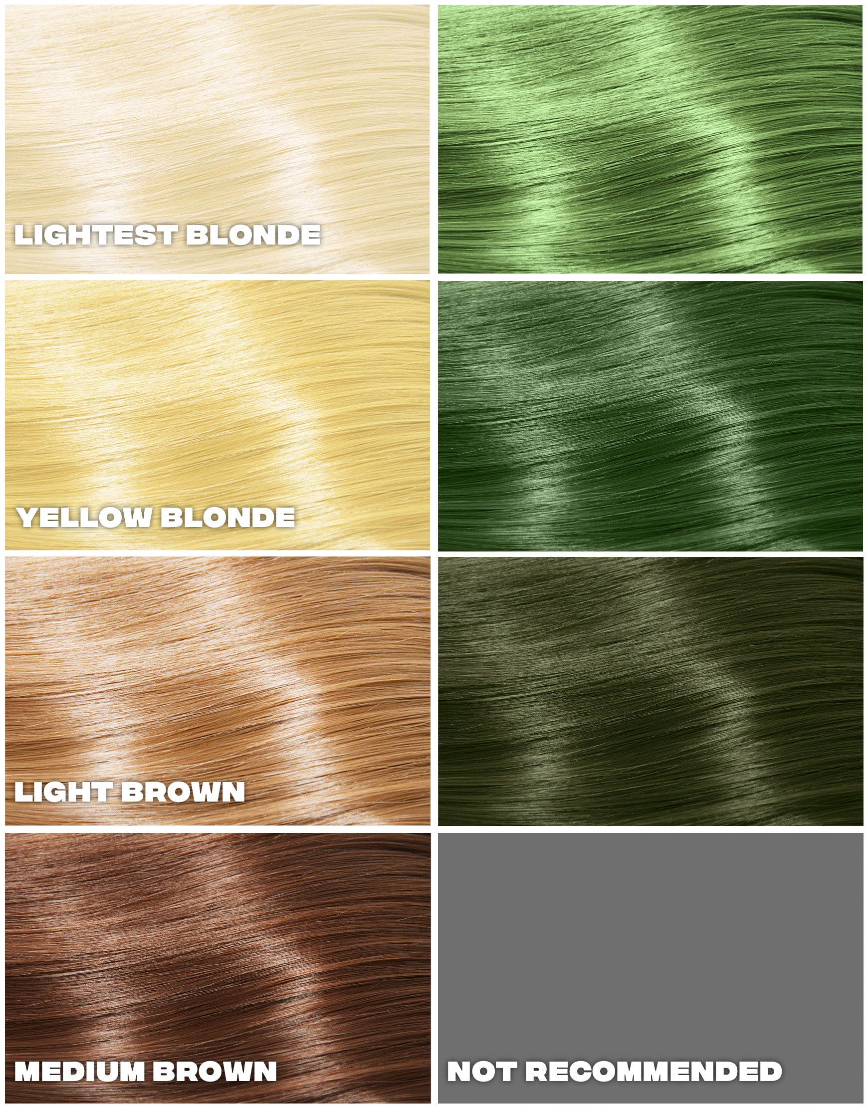 Semi-Permanent Hair Colour | Iced Matcha