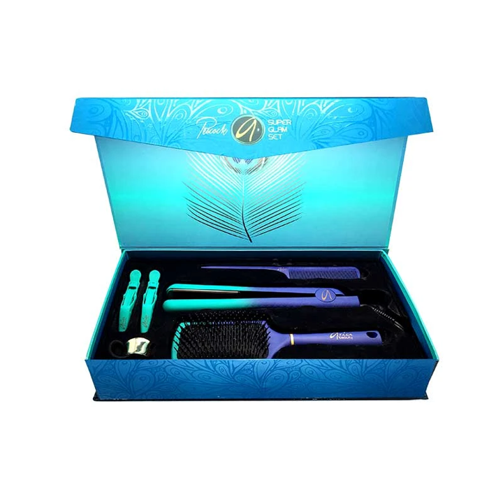 Relaxus Beauty  Super Glam Hair Styling Set - Peacock